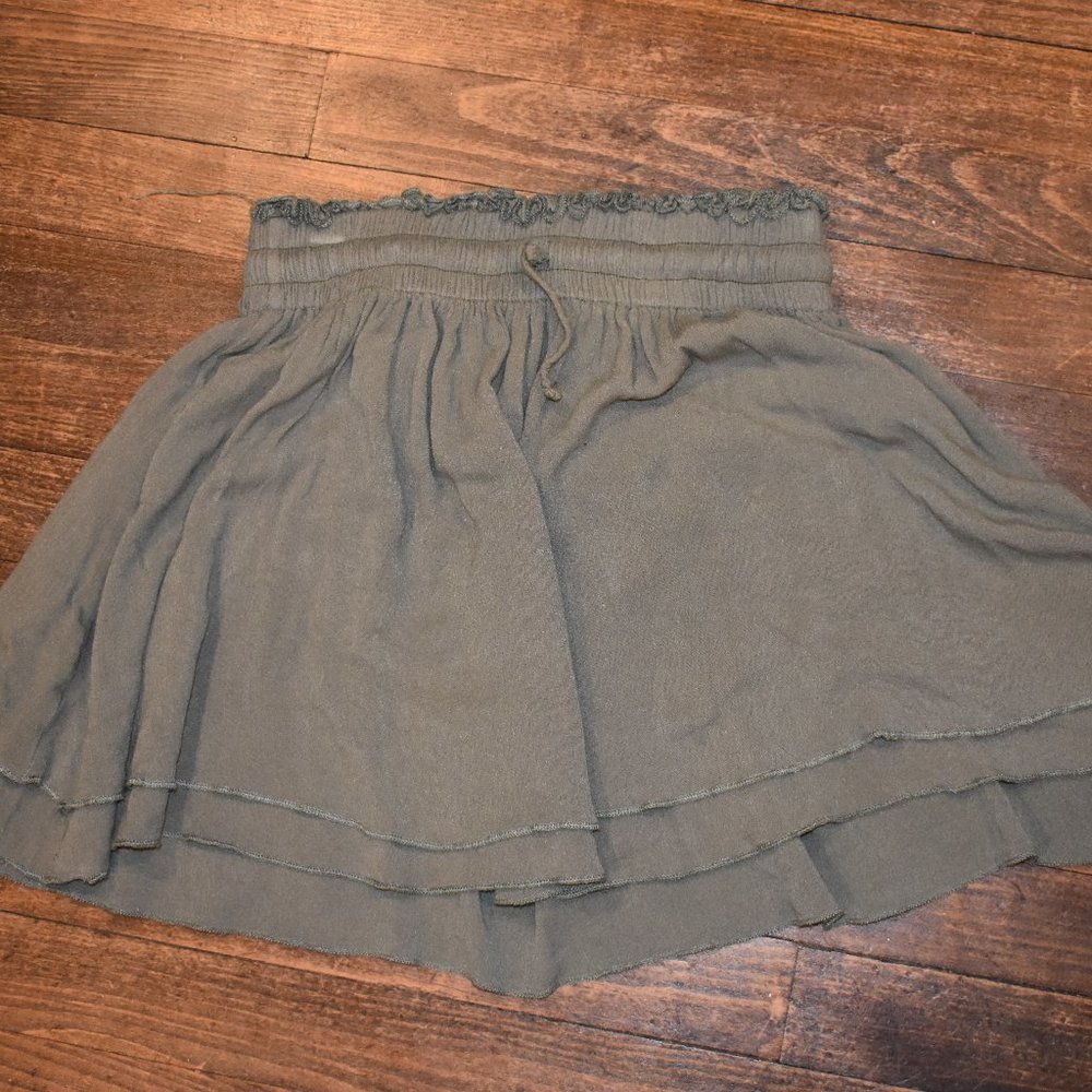 Princess Polly Olive Green Skirt